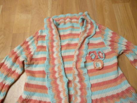 Krajkový svetr 9-10, 140