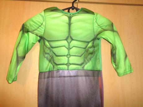Karneval - overal hulk + maska na obličej-5-6 let,