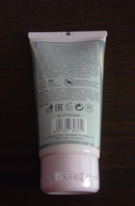 Pupa obličejová slupovací maska,