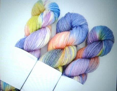 Pletací melírovaná příze (100g), 