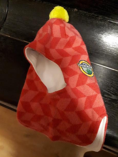 Funkční teplá vlněná čepice kukla, 110