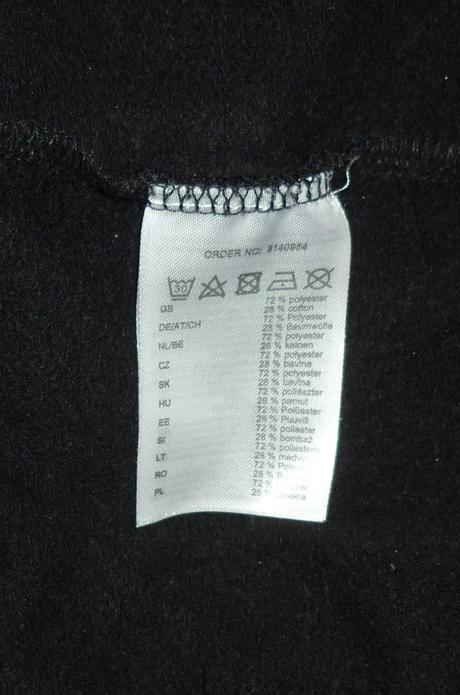 Černá dámská mikina s růží takko fashion, takko,s