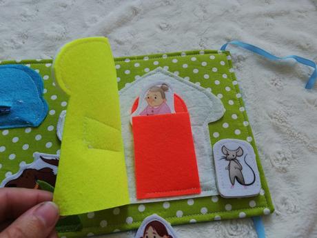 Quiet book o veliké řepě,