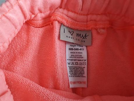 Dětské dívčí kraťasy, šortky, vel.110, zn.next, next,110