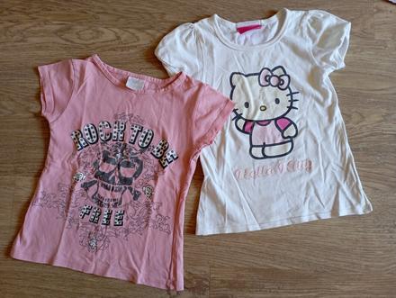 2x tričko 110/116, 110