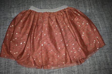 Nádherná hnědá tylová sukně h&m, 122/128/134 v ber, h&m,128