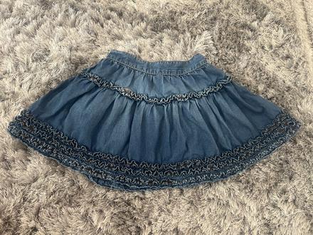 Riflová kolová sukně vel. 80-86/1-1,5 r, miniclub,86