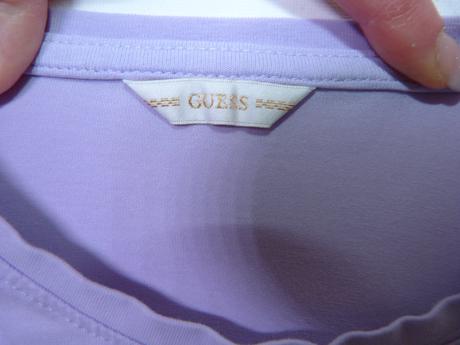Guess lila tričko, měnící flitry vel. 12 let, guess,152