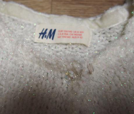 Dívčí svetr orchestra, h&m  134/140, h&m,134