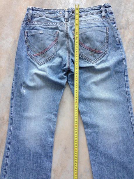 Světlé letní džíny na donošení, velikost 36-38, quiksilver,s