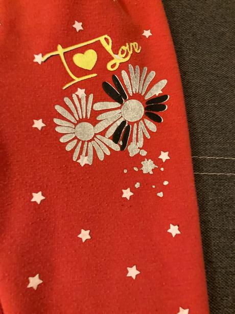 Thermo legíny - zateplené s kožíškem, 110