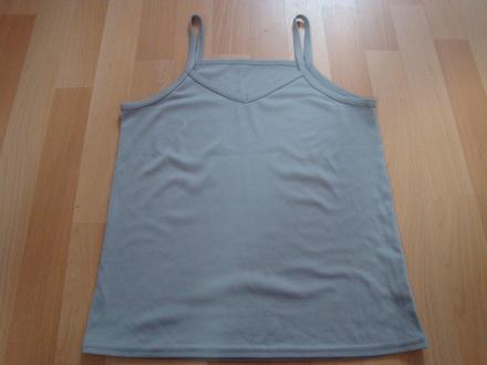 Tílko letní - světle šedé, m