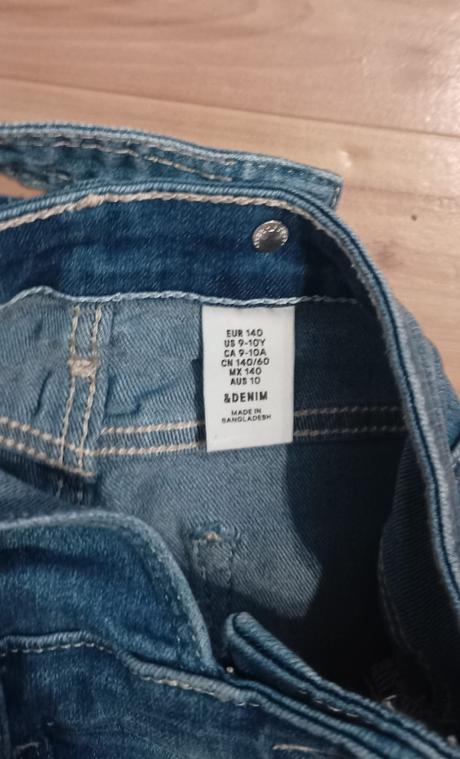 Kraťasy, denim,140