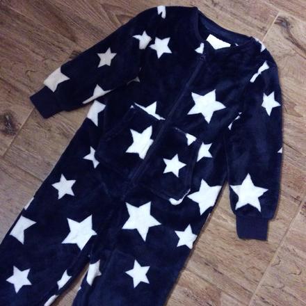 Huňatý plyšový overal z coral fleecu next, next,104