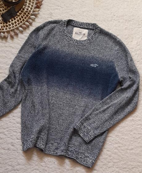 Hollister pánský ombre svetr, hollister,s