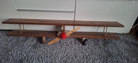 Dekorační police_ letadlo, 