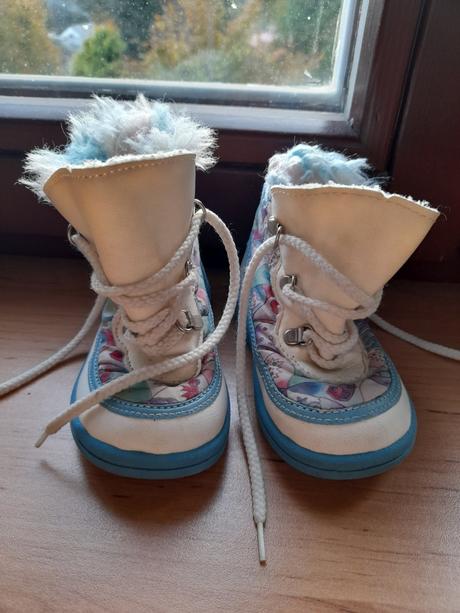 Zimní malé dětské boty, botičky vel.21, 21
