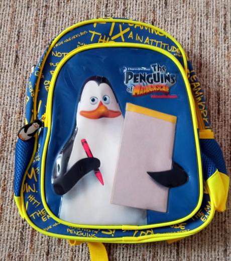 Dětský batoh tučňáci z madagaskaru - nový,
