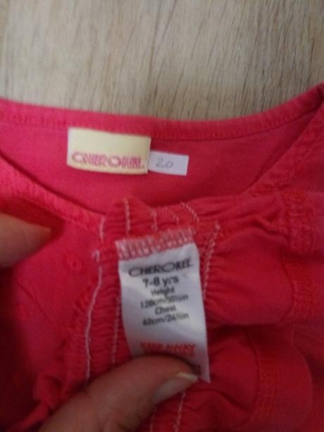 8 x tričko, vel 122/128, 122