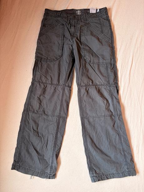 Vyteplene sede 140 h&m kalhoty, h&m,140