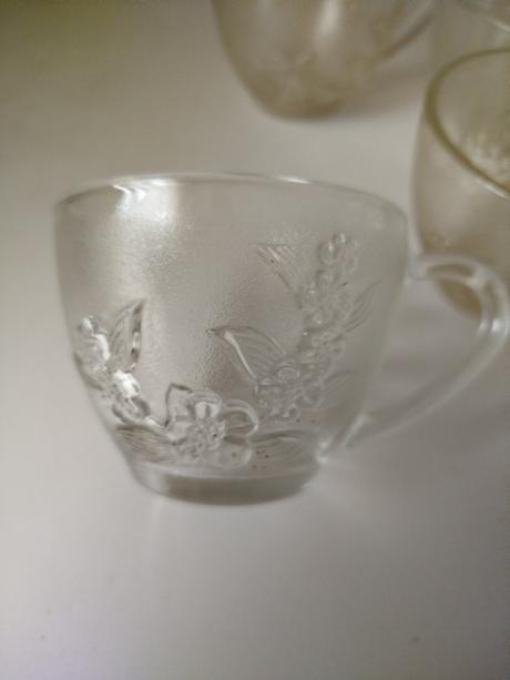 Skleněné hrnečky 4ks, 