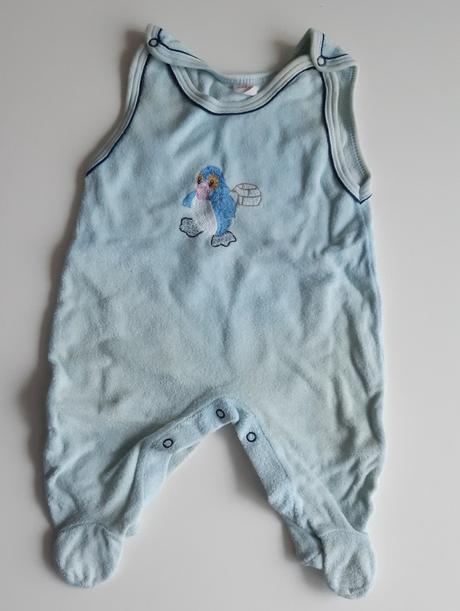 Froté dupačky s tučňákem 68, 68