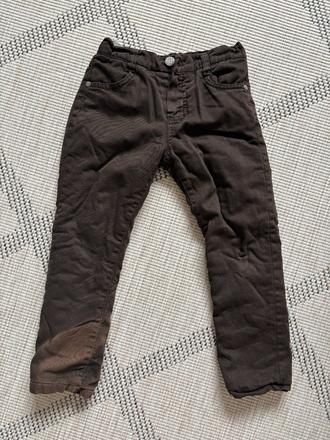 Luxusní zateplené kalhoty 110/116, 110