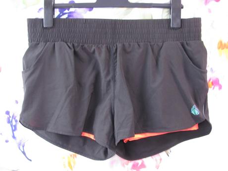 Běžecké šortky s všitýma boxerkama, xl