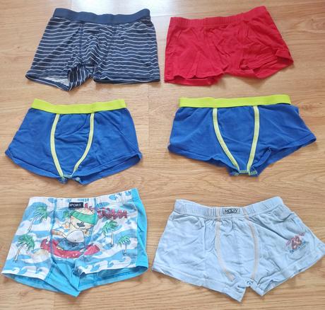 Boxerky vel.134/140, h&m,134