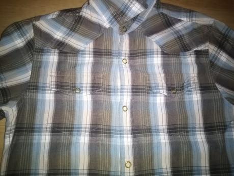 Košile, blue base,128