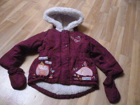 Zimní bunda 1,5-3 nutmeg, nutmeg,86