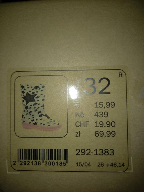 Holínky stars 31/32, baťa,32