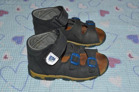 28 29 zdravotní kotníkové celokožené sandálky, essi,29