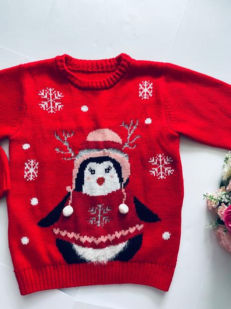 Svetr vánoční - v.4/5 let, 110