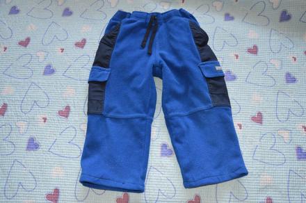 Fleesové sportovní kalhoty, 98