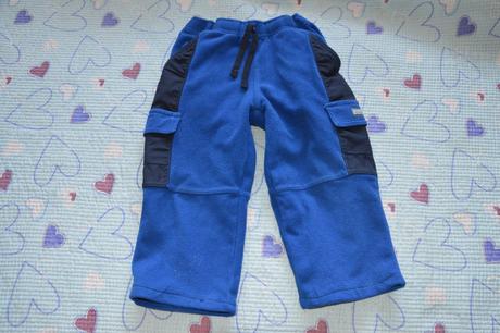 Fleesové sportovní kalhoty, 98