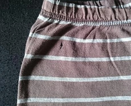 Vel. 140 šedohnědý pyžamový komplet, 140