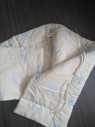 Mantinel do postýlky, šířka (cm): 30,délka (cm): 170