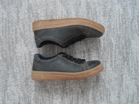Modré boty polobotky kožené, lasocki,39