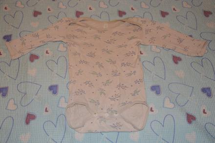 Bavlněné body dlouhý rukáv 98/104, 98