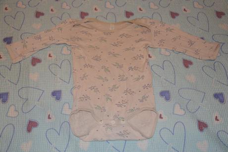 Bavlněné body dlouhý rukáv 98/104, 98