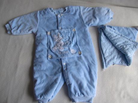 Sametková zimní kombinéza na mimi,6 měs, chicco,68