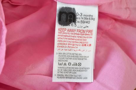 Šaty vel. 0 - 3 m, mothercare,62