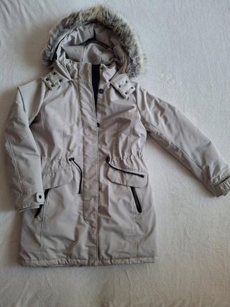 Dámská zimní bunda / parka s kapucí, c&a,38