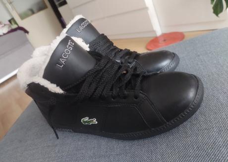 Zimní lacoste s kožíškem vel. 36, lacoste,36