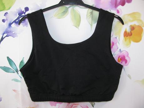 Dámský bavlněný crop top majler, xxl