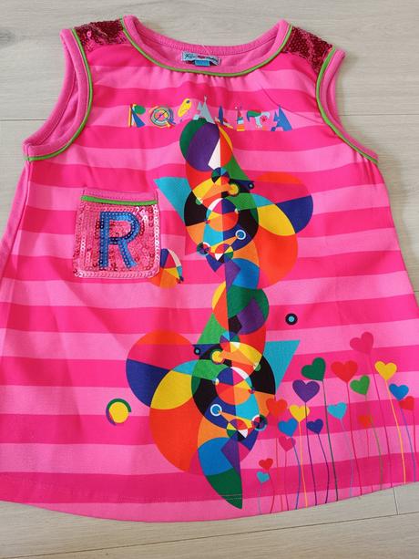 Růžové tílko 140, 140