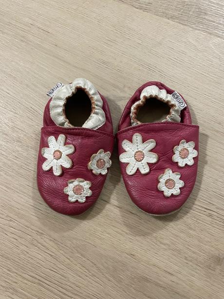 Dětské kožené capáčky, zn. capiki, capiki,17