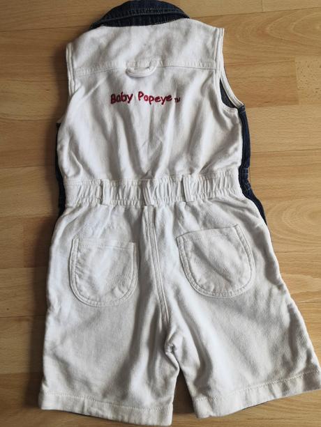 Šortkový overal baby popeye vel. 92/98, 92