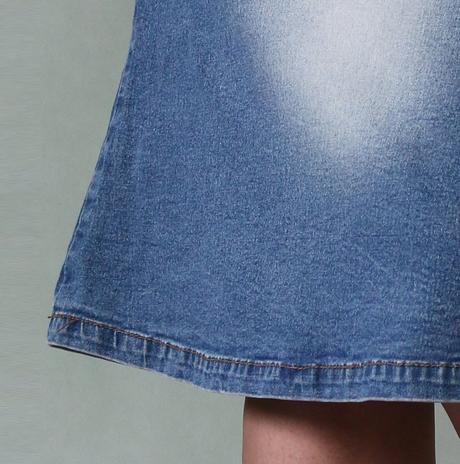 Džínová sukně vero moda, s-36, vero moda,s